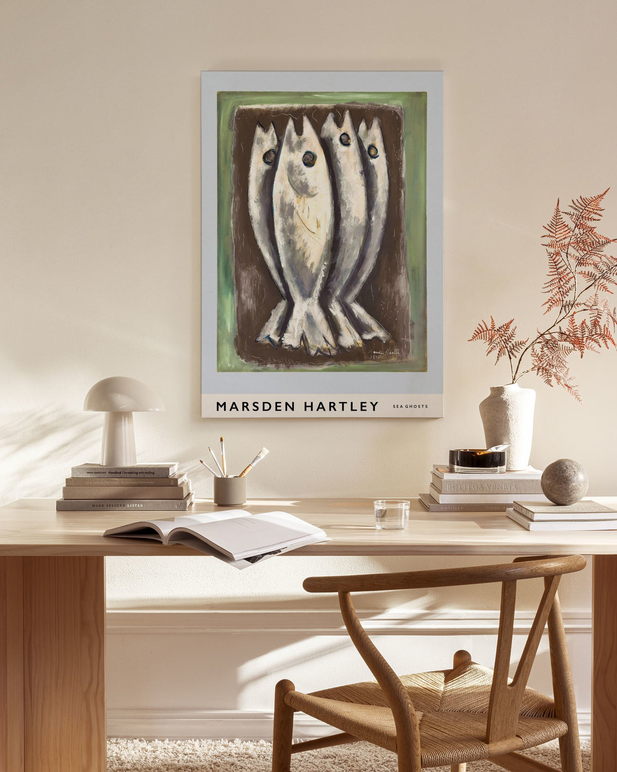 Marsden Hartley - Sea Ghosts Canvas print