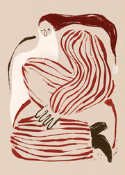 Crimson Claus Print