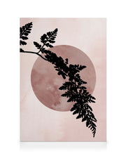 Fern Silhousette Canvas print