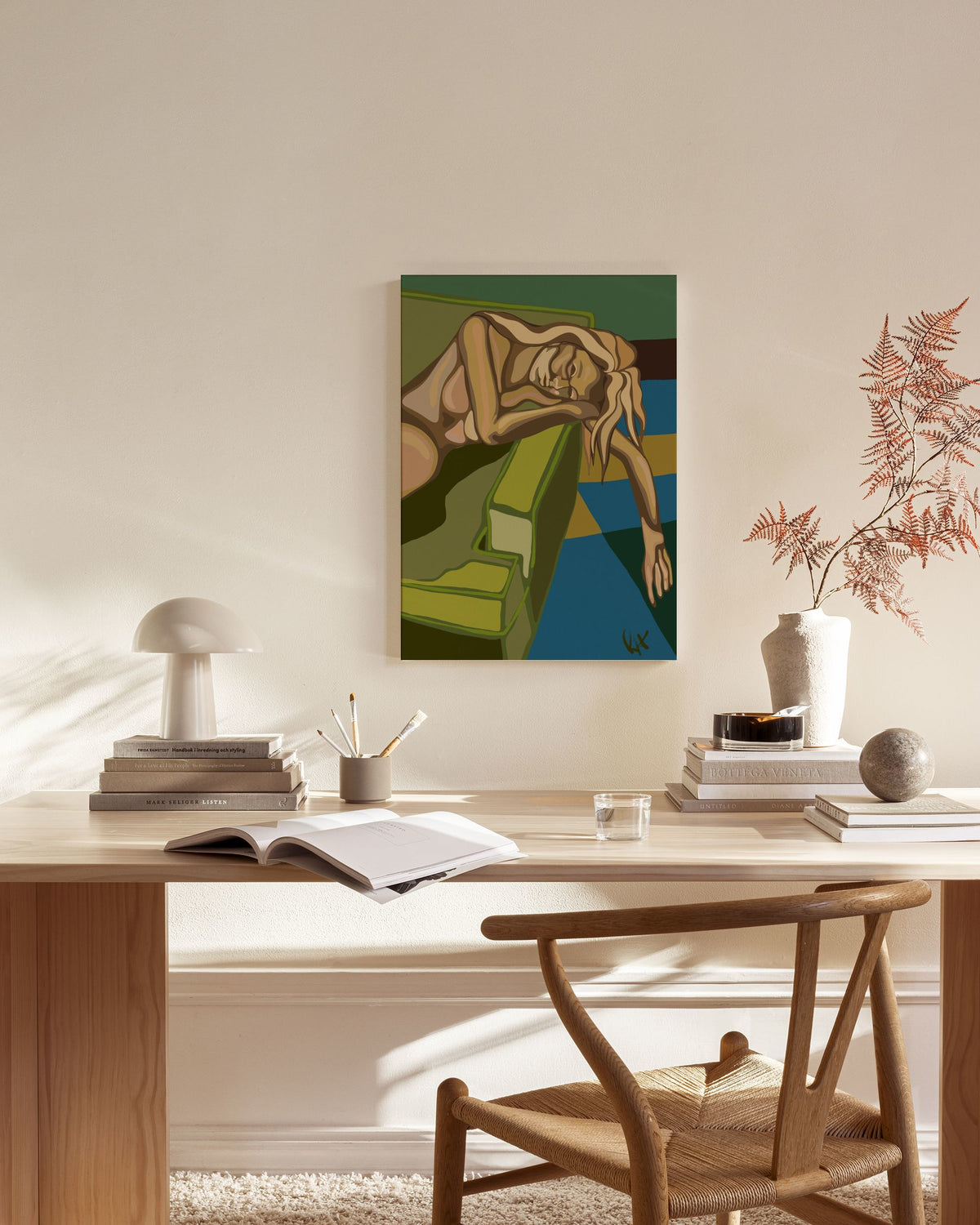 KH Studio - Let You Let Me Down Canvas print