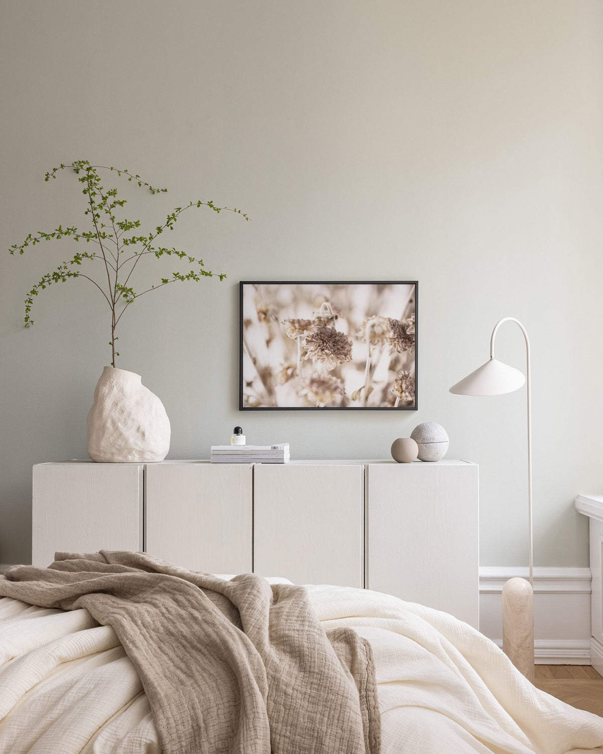 Dried Daisies Canvas print