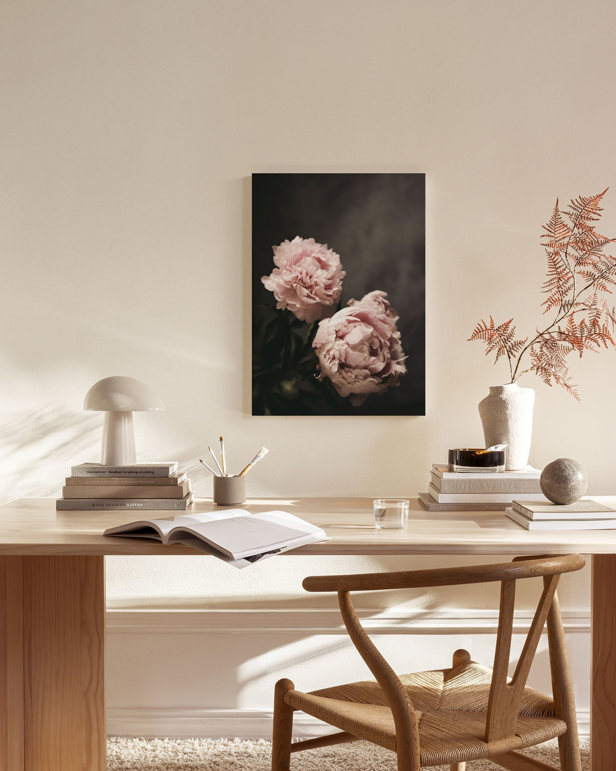 There's Beauty Canvas print