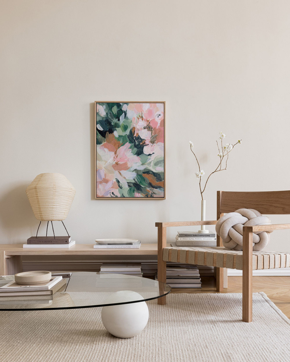 Fleurs Épanouies Canvas print