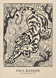 Paul Ranson - Tiger in the Jungle Print
