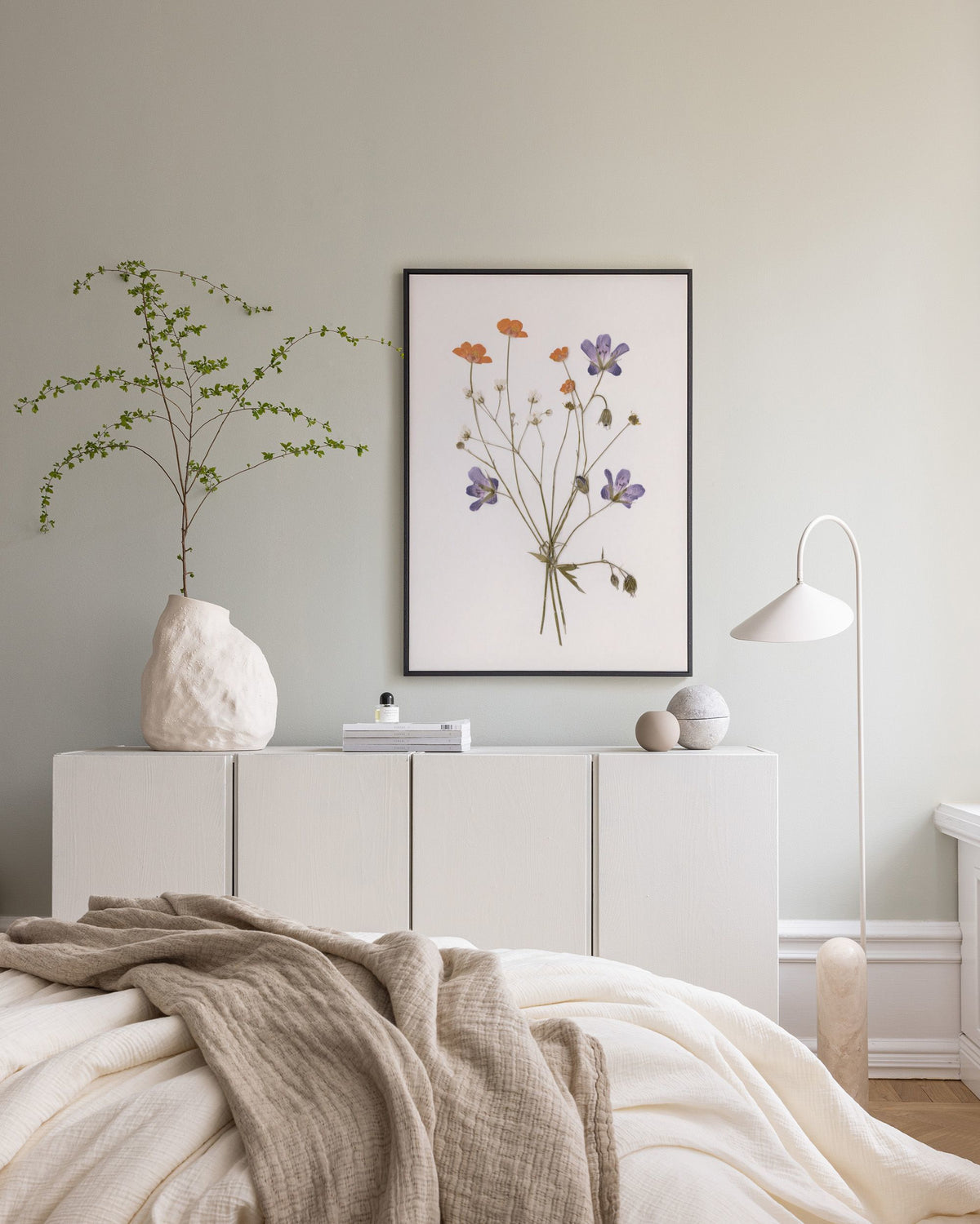 Pressed Flowers No1 Canvas print