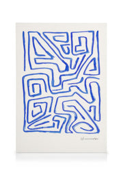 Un Ornament Bleu Canvas print