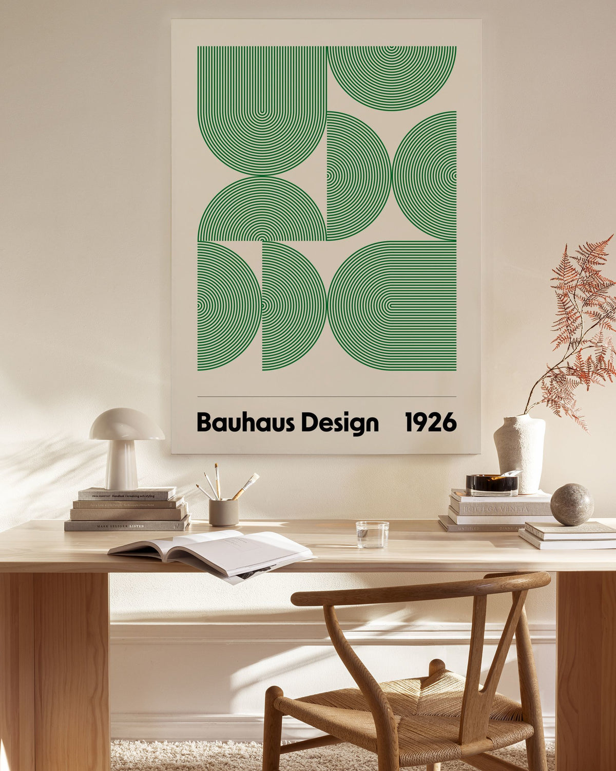 Bauhaus Design Arches Canvas print