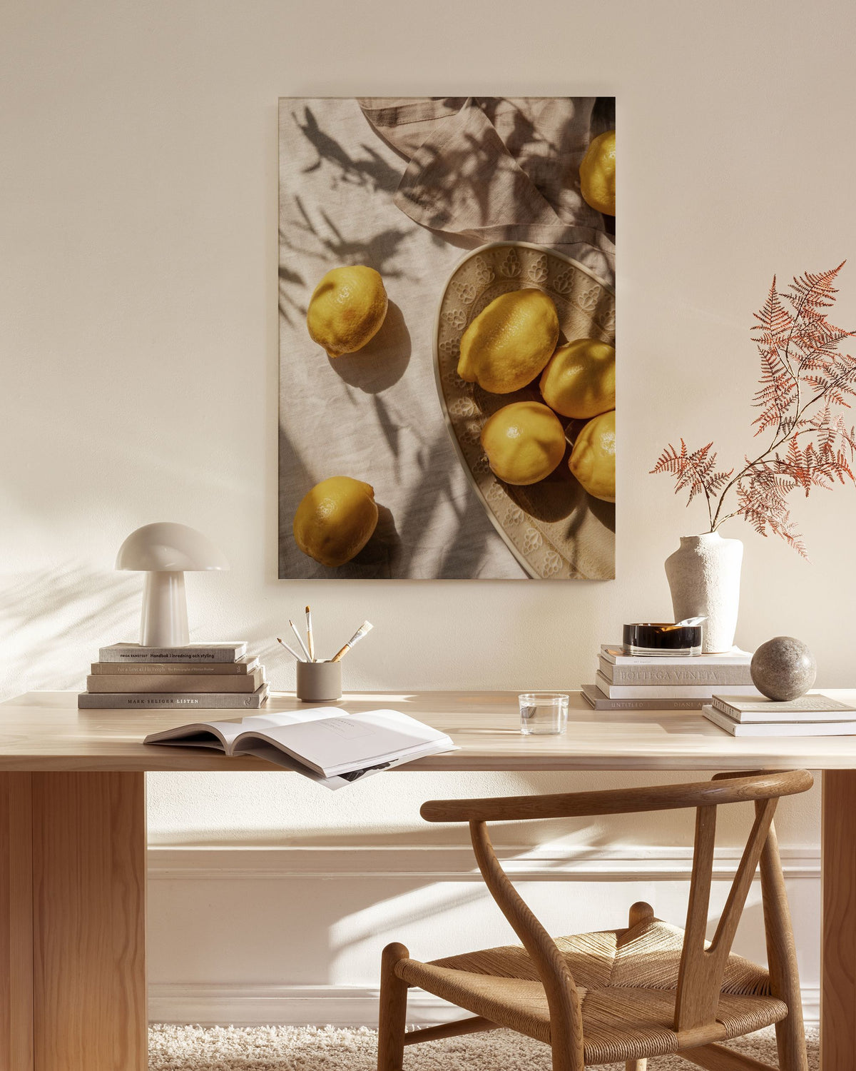 Lemons In Sunlight Canvas print