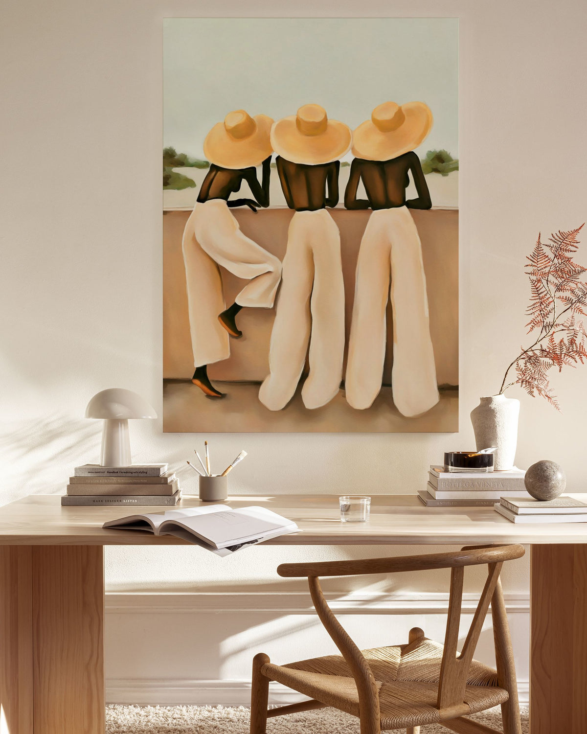 Maxime Rokus - Spying No2 Canvas print