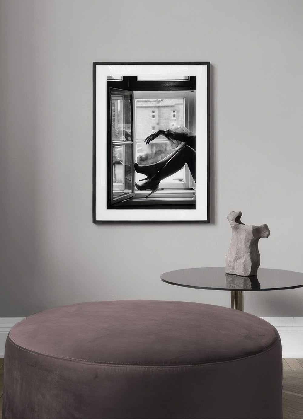 Sitting in the Window Print