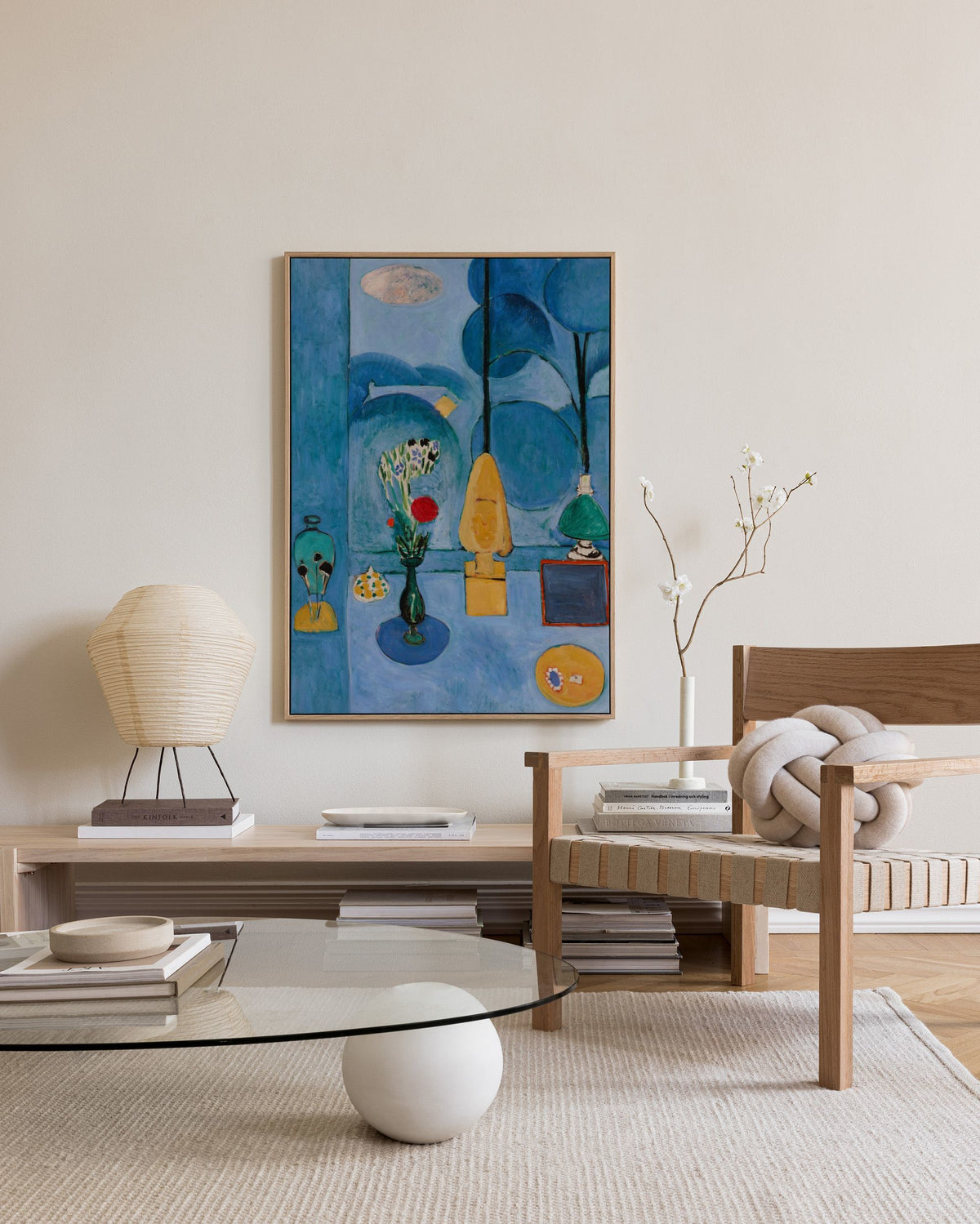 Matisse - The Blue Window Canvas print