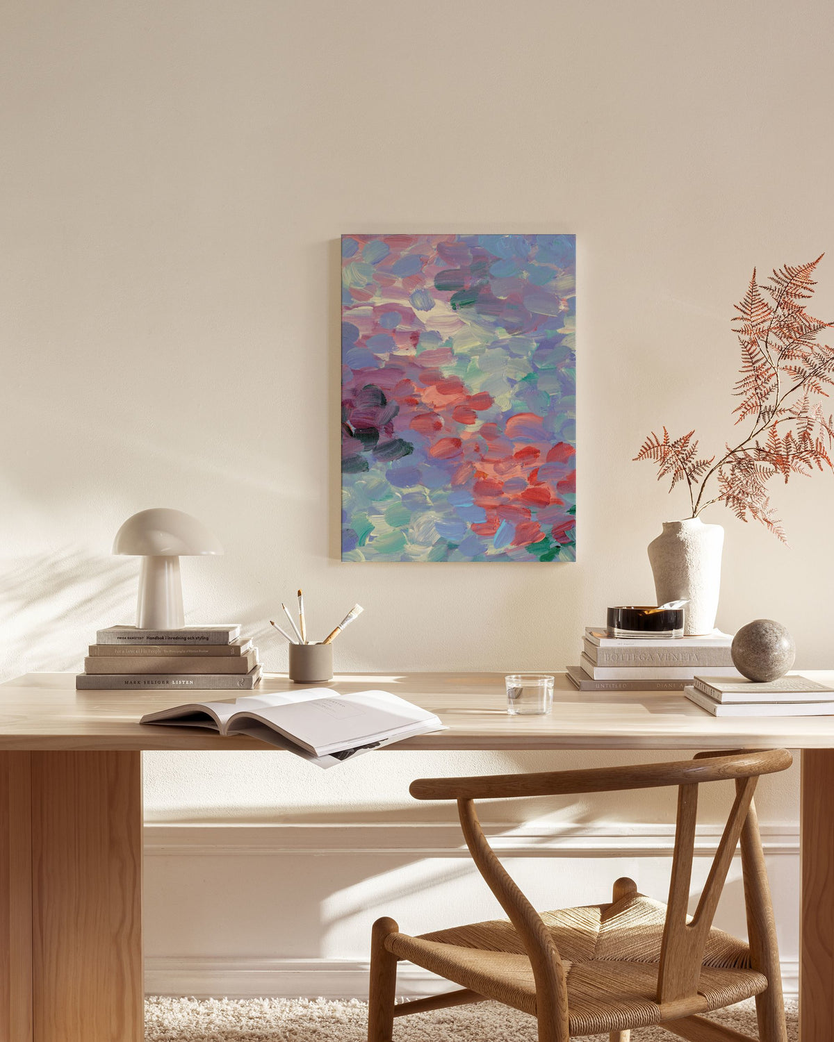 Chromatic Reverie No1 Canvas print
