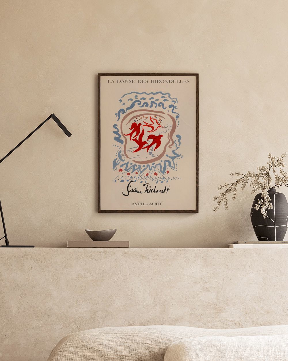 Sissan Richardt - Hirondelles Print