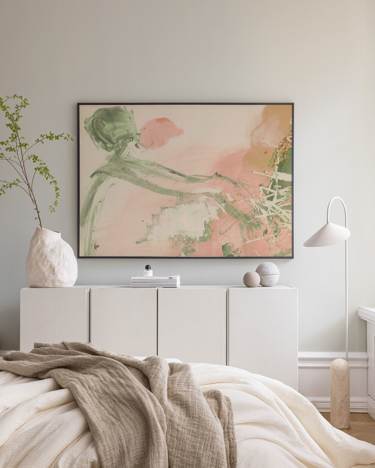 Blush Expression No1 Canvas print