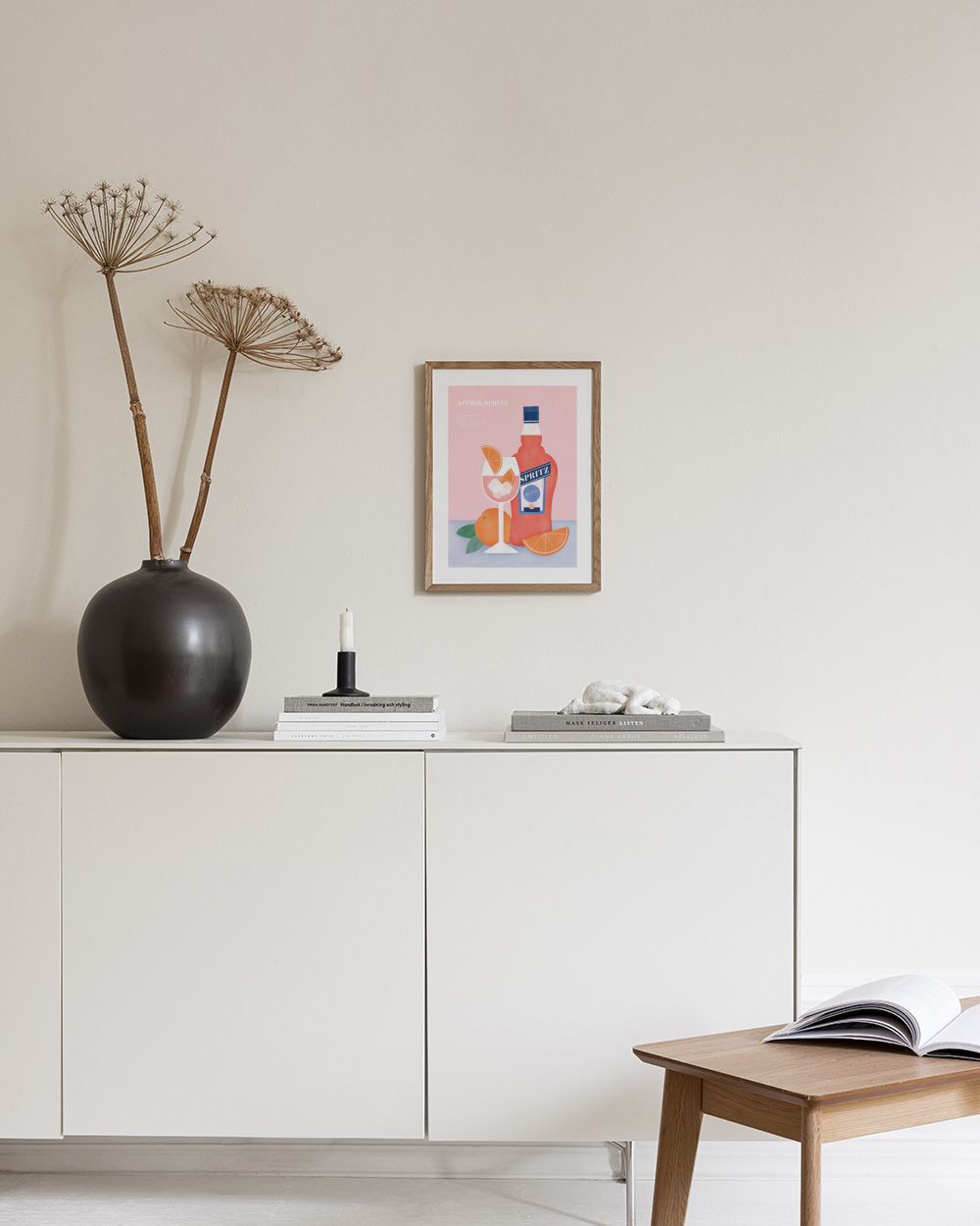 Aperol Spritz Illustration Print