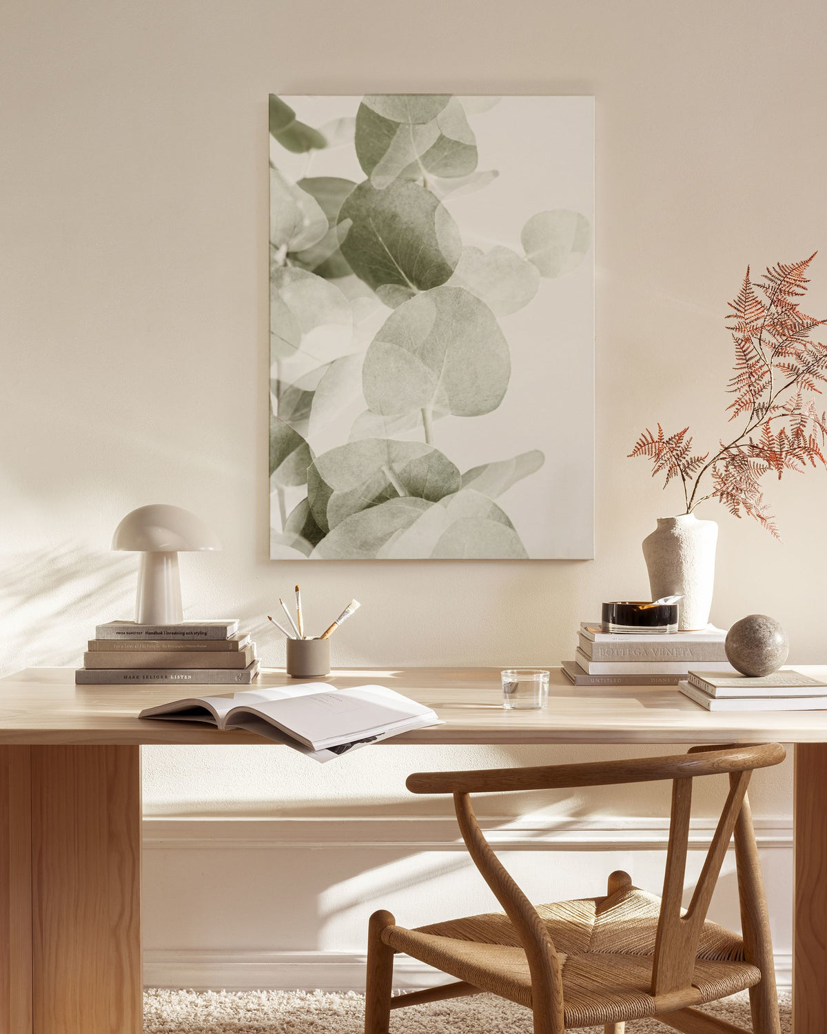 Abstract Eucalyptus No1 Canvas print
