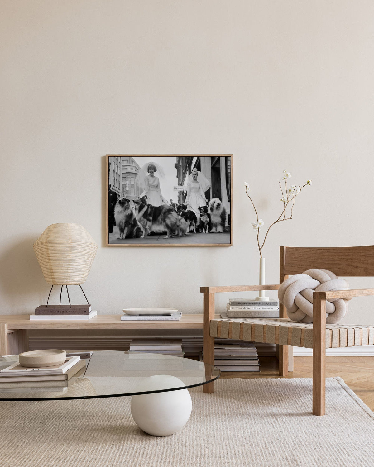 Soho Sheep Dogs Canvas print