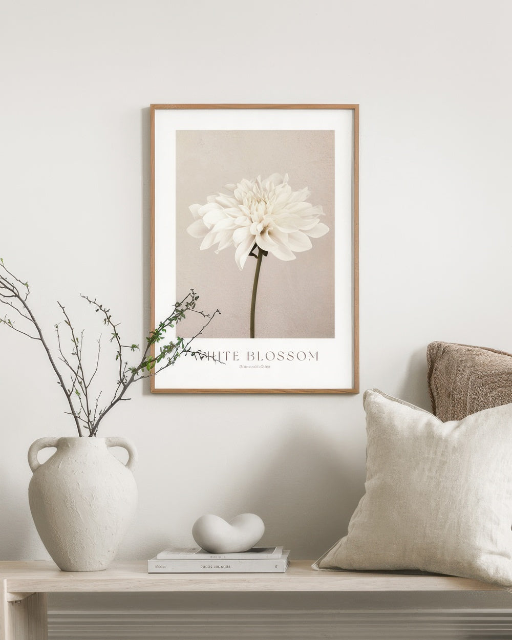 White Blossom No1 Print