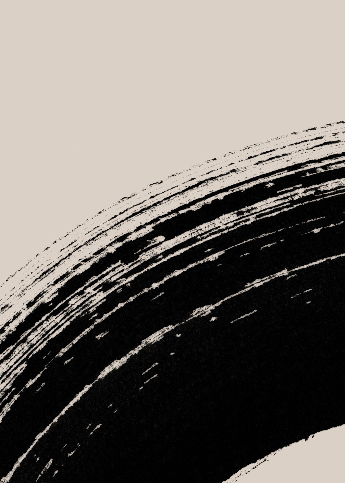 Zen Curves No3 Print