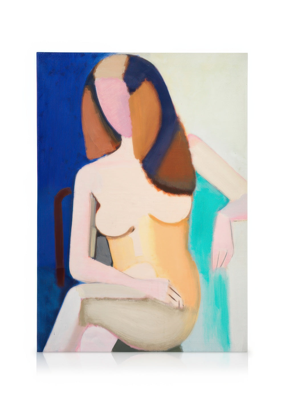 Vilhelm Lundstrøm - Seated Female Model Canvas print
