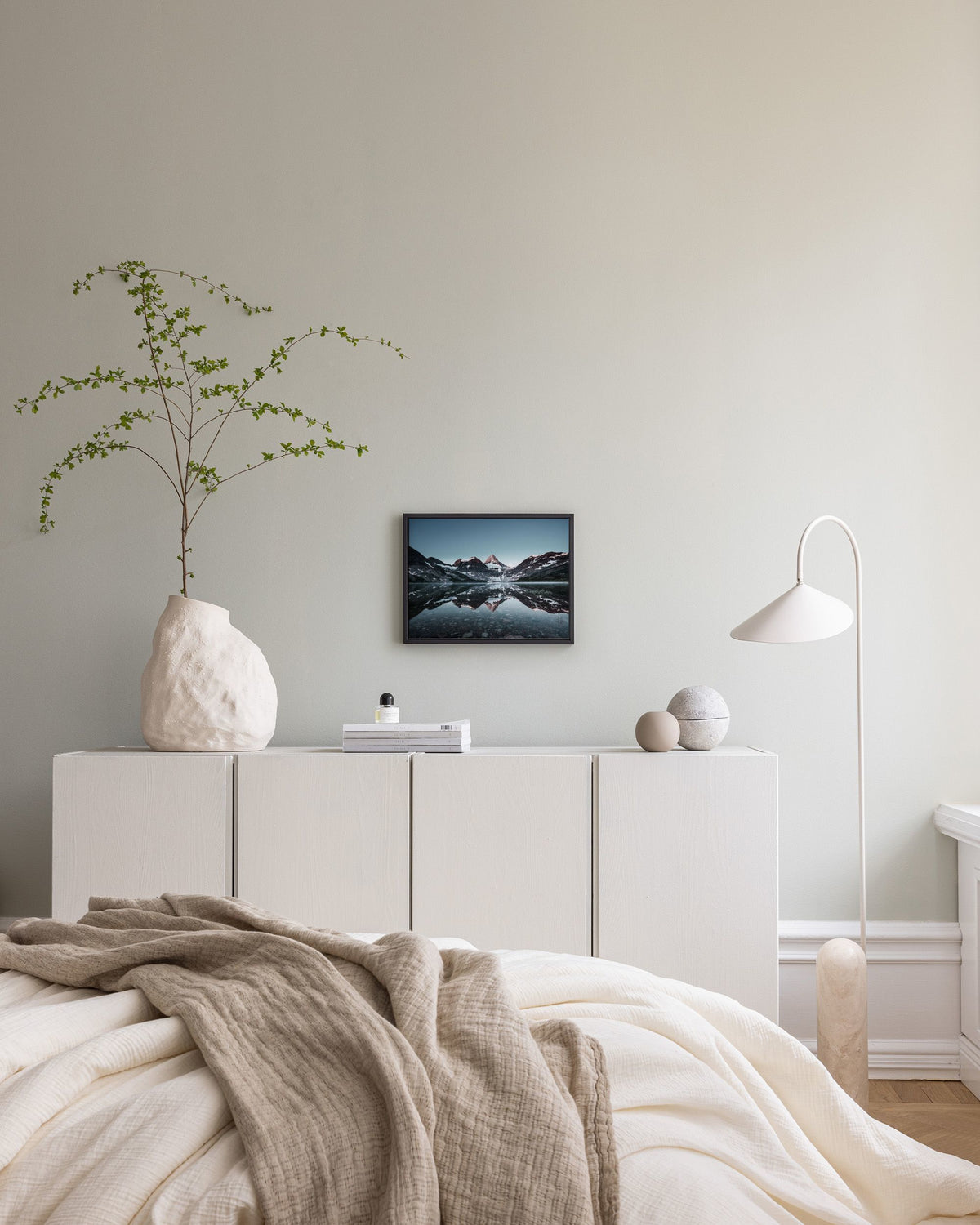 Mountain Reflection, Canvas print