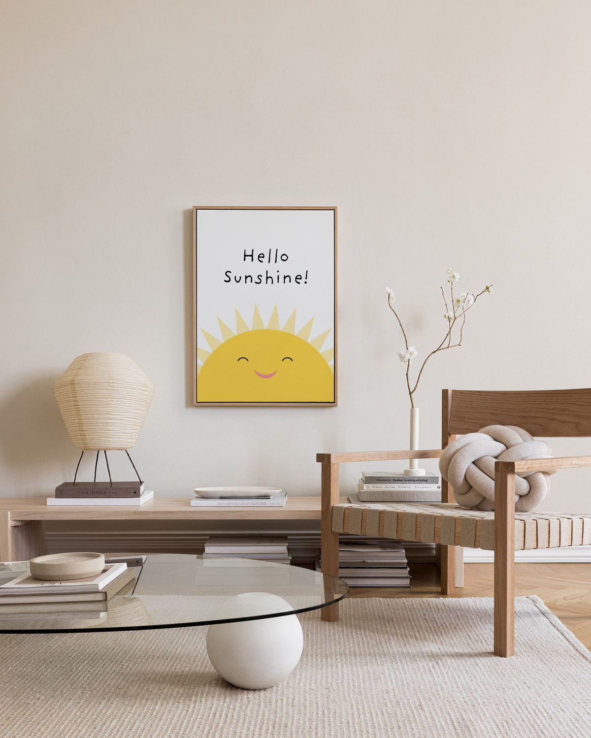 Hello Sunshine Canvas print