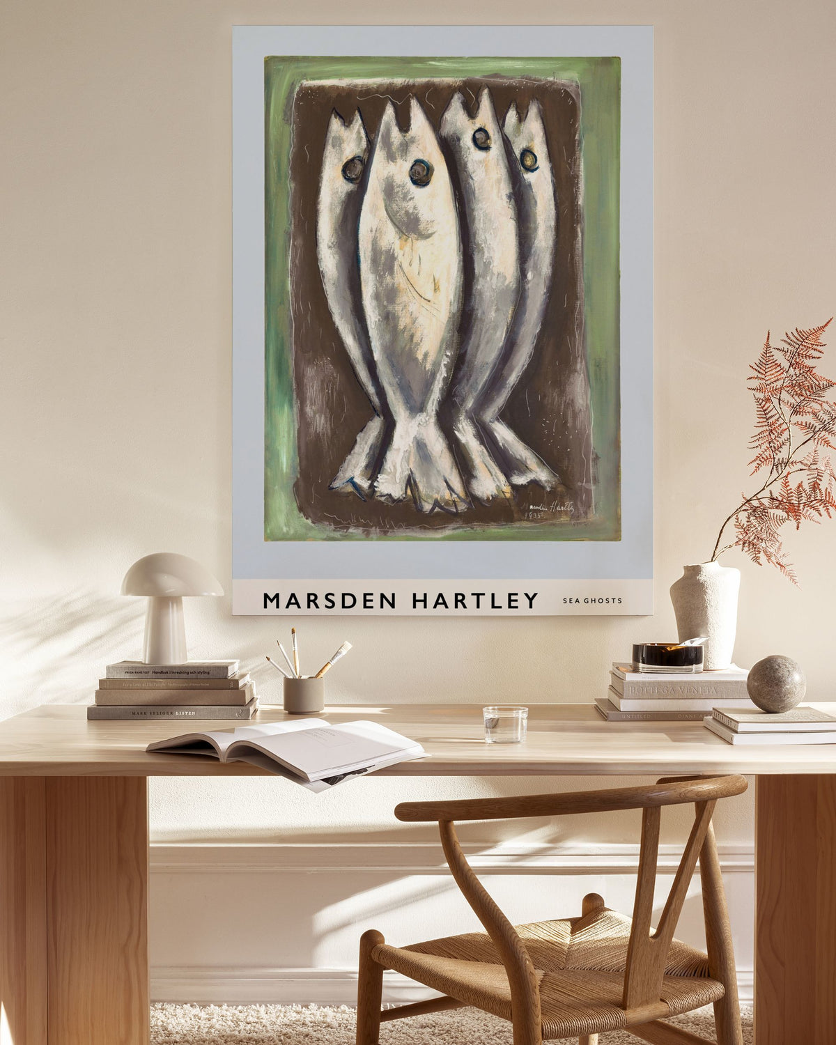 Marsden Hartley - Sea Ghosts Canvas print