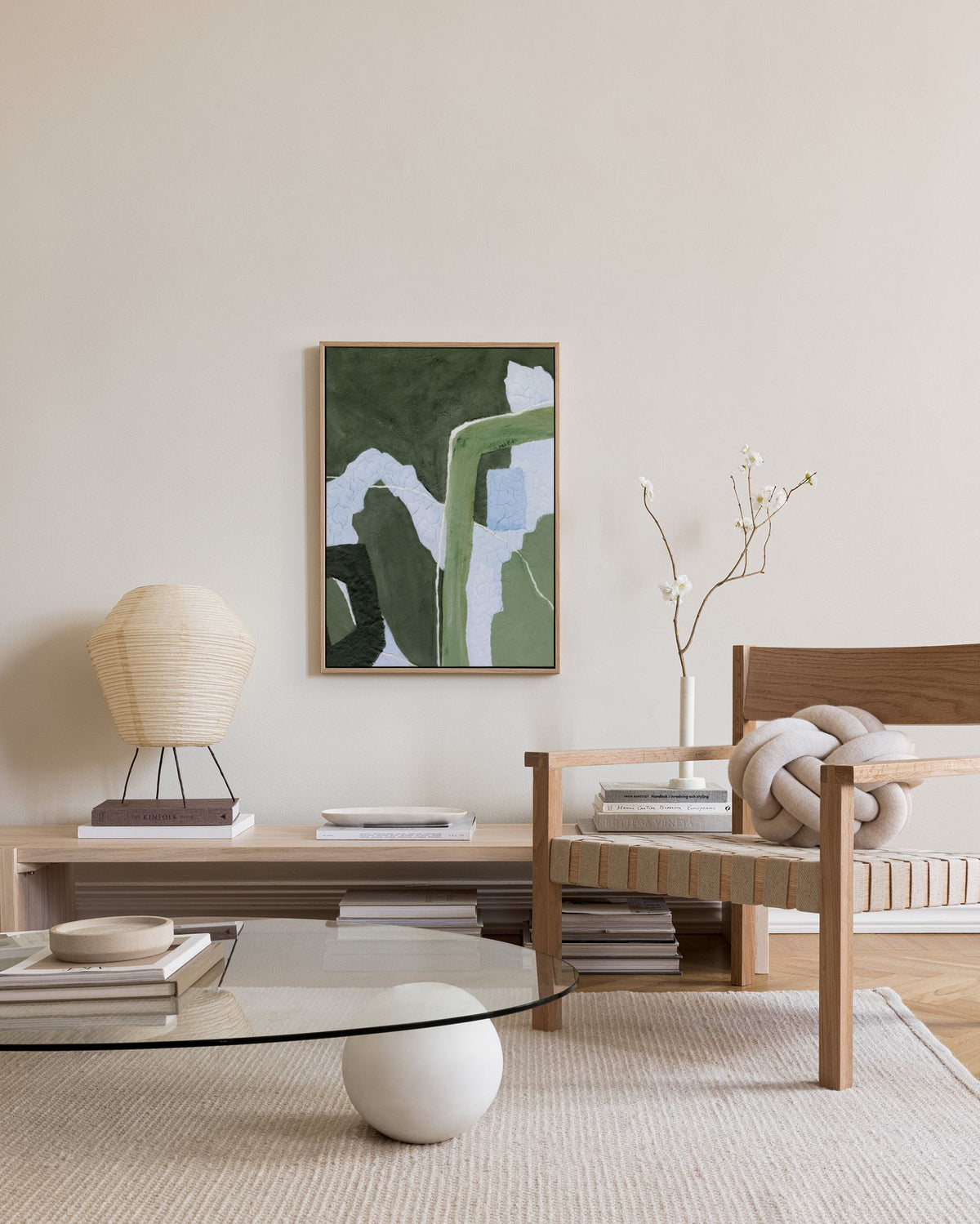Muted Motion Canvas print