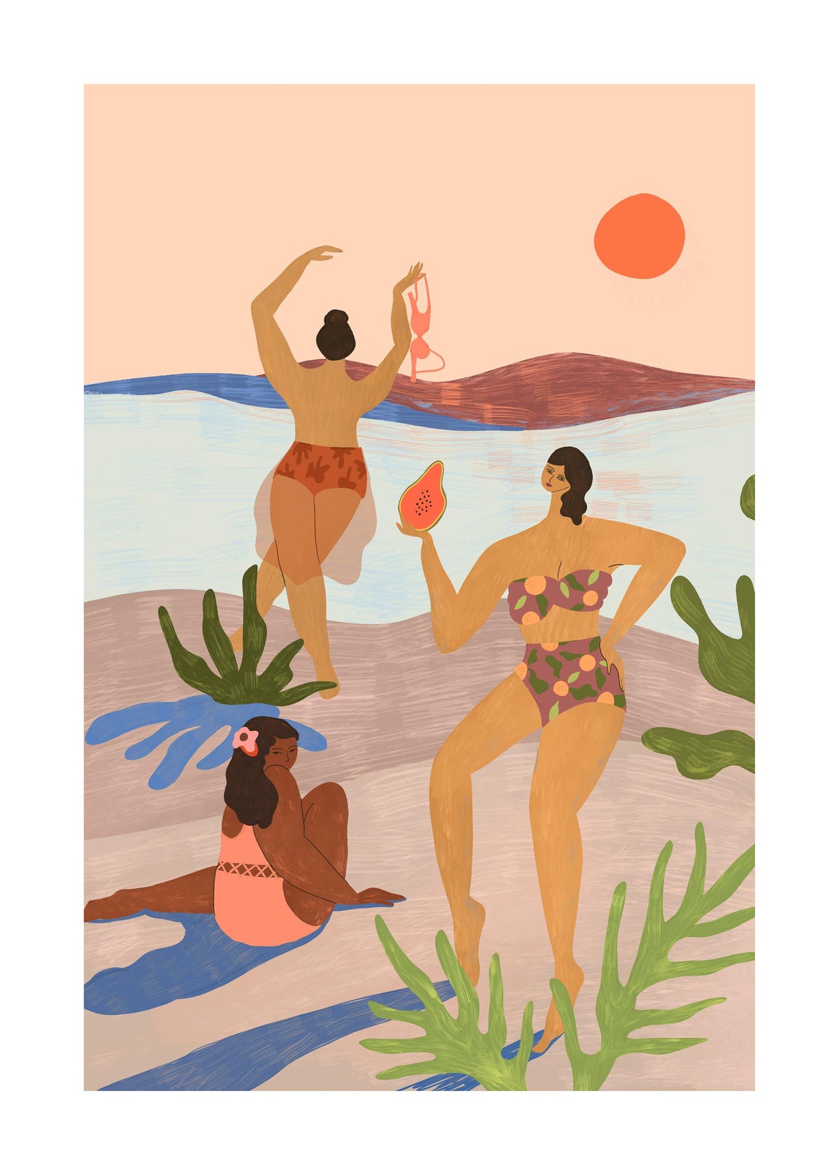 Arty Guava - Lay Hoon - Beach Please Print