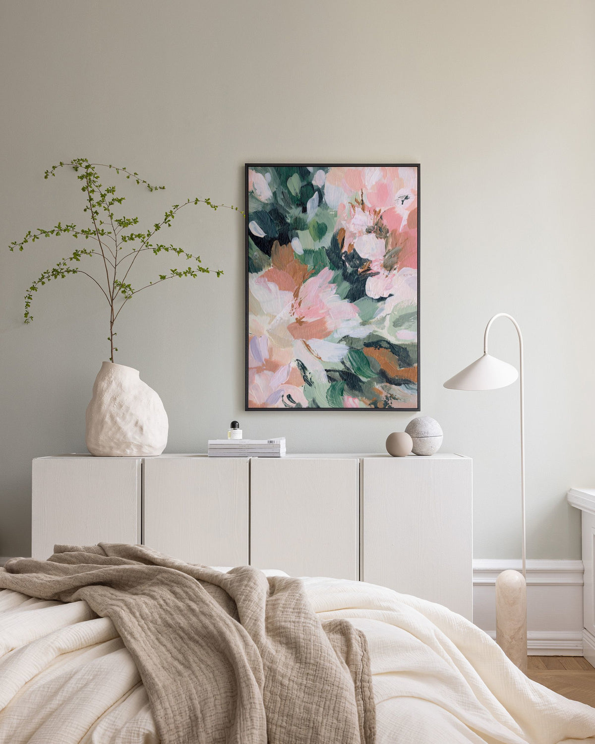Fleurs Épanouies Canvas print