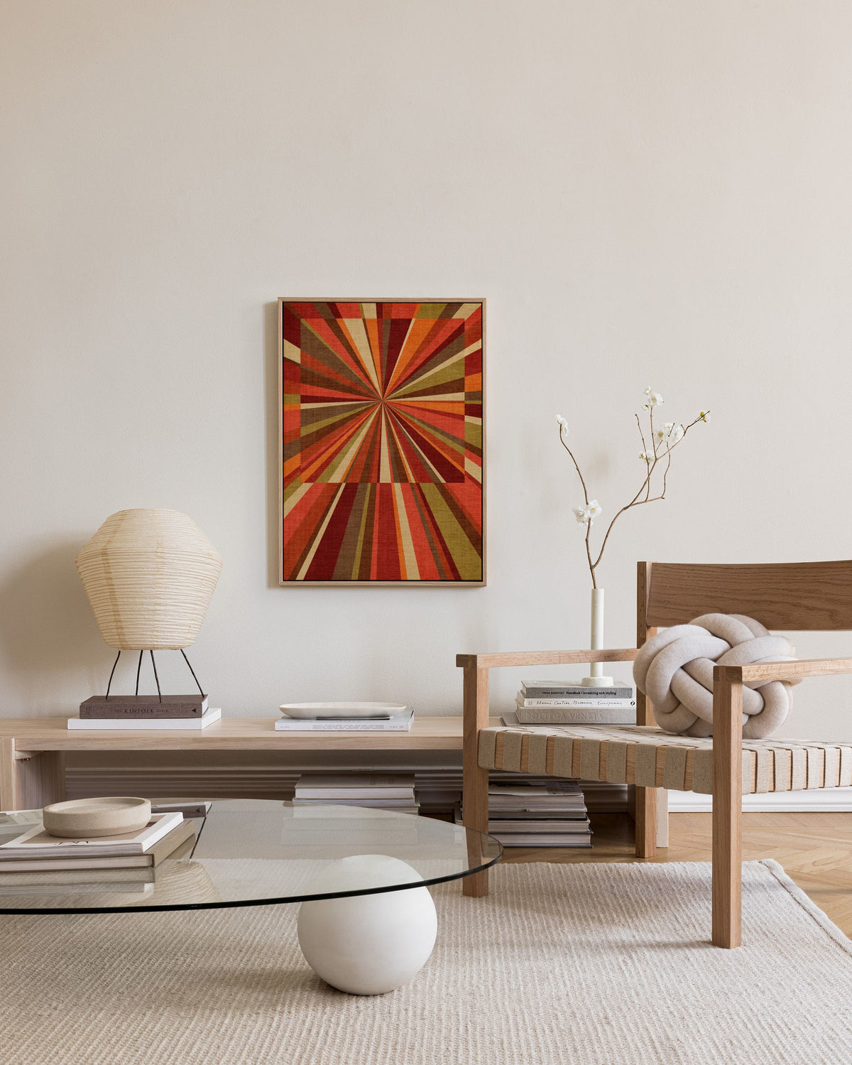 Supernova Canvas print