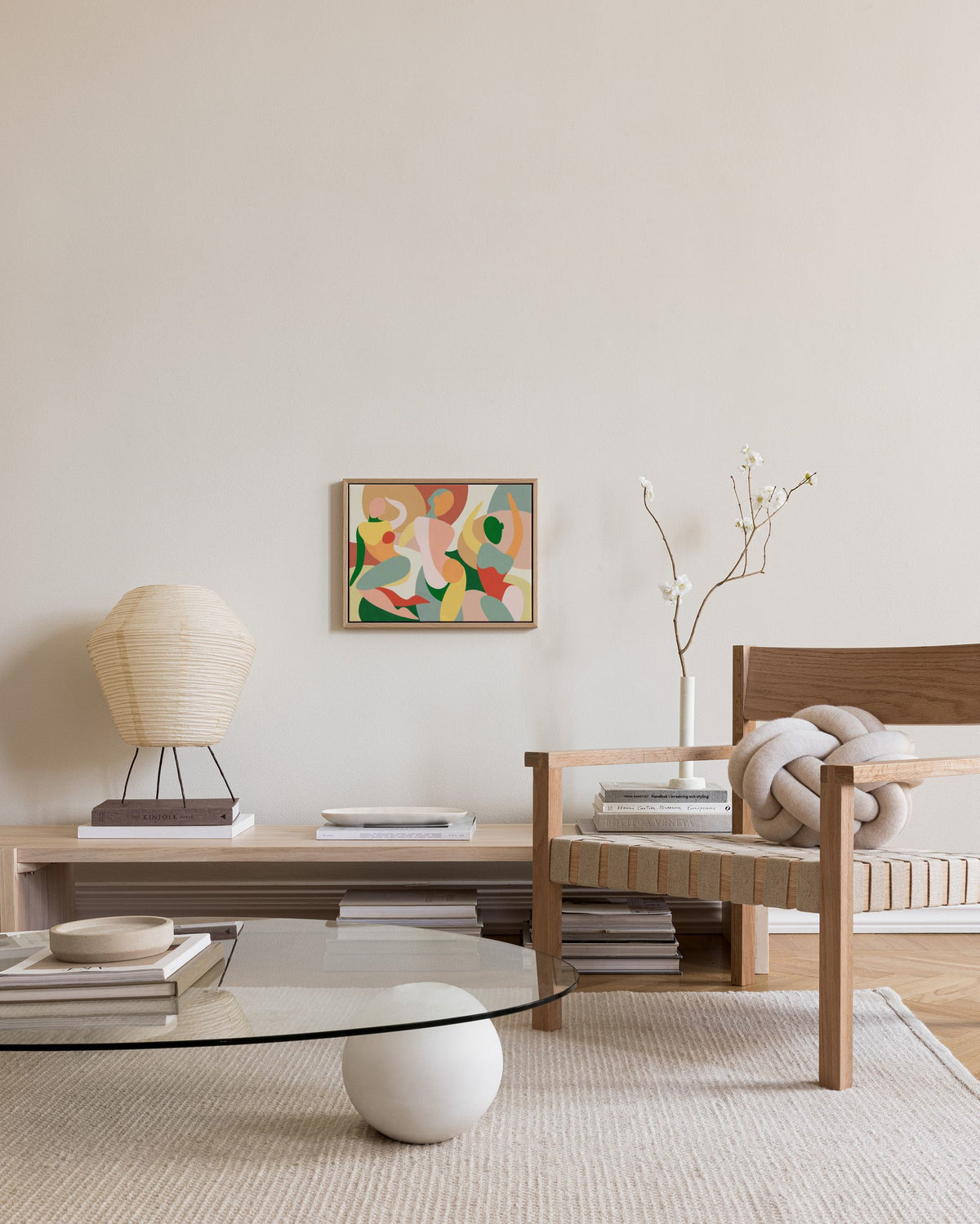 Graphic Women Canvas print