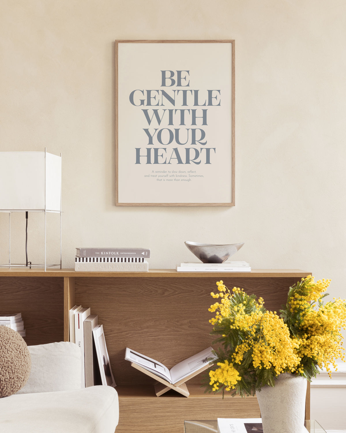 Be Gentle With Your Heart Print