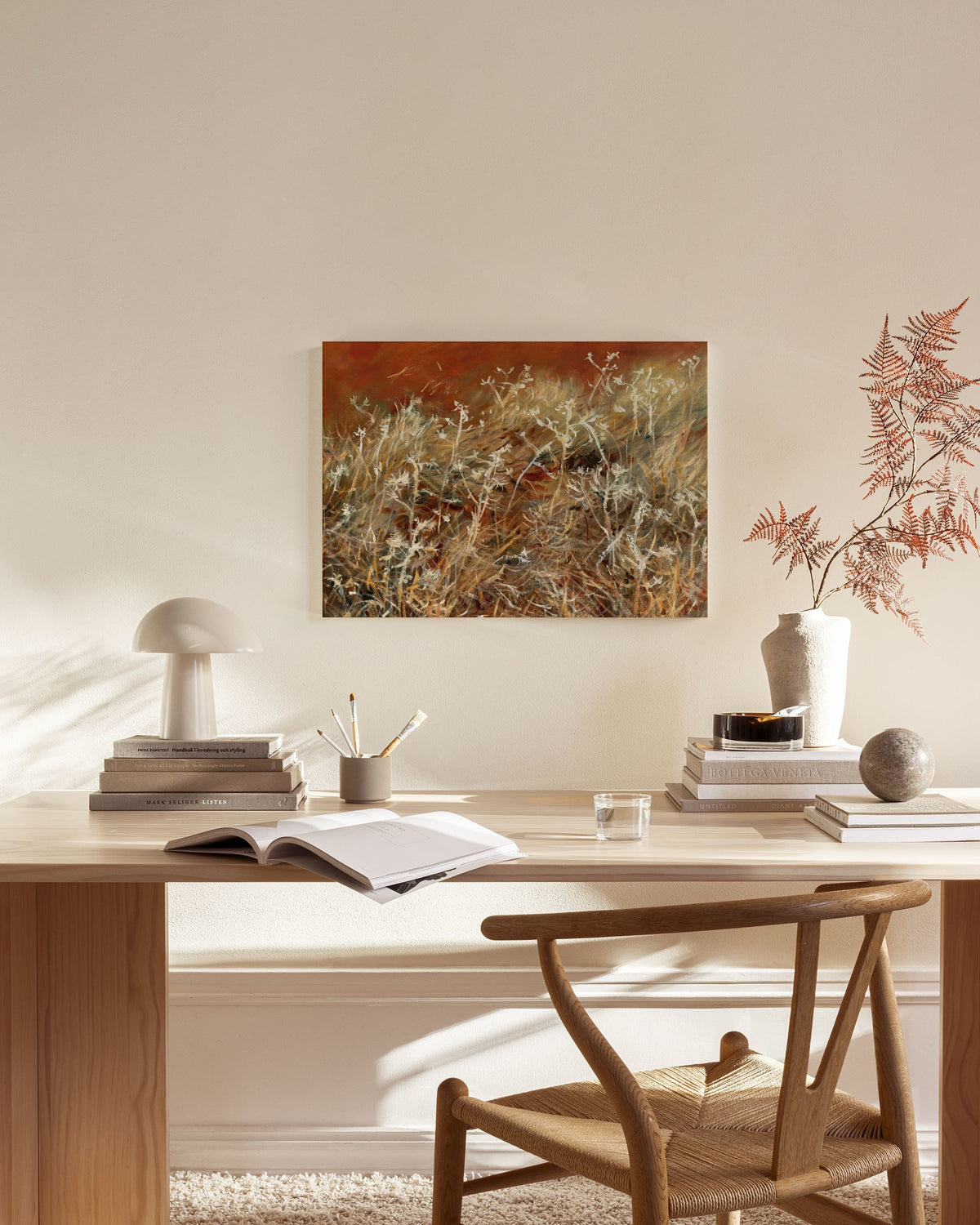 John Singer Sargent - Thistles Canvas print