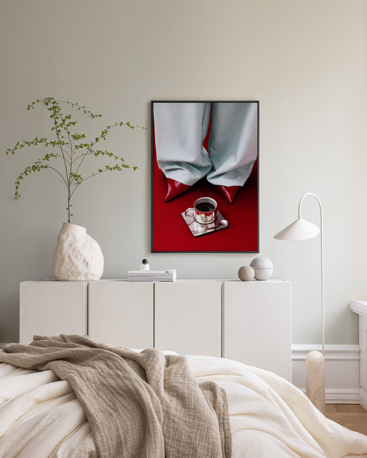 Caffeine and Confidence Canvas print