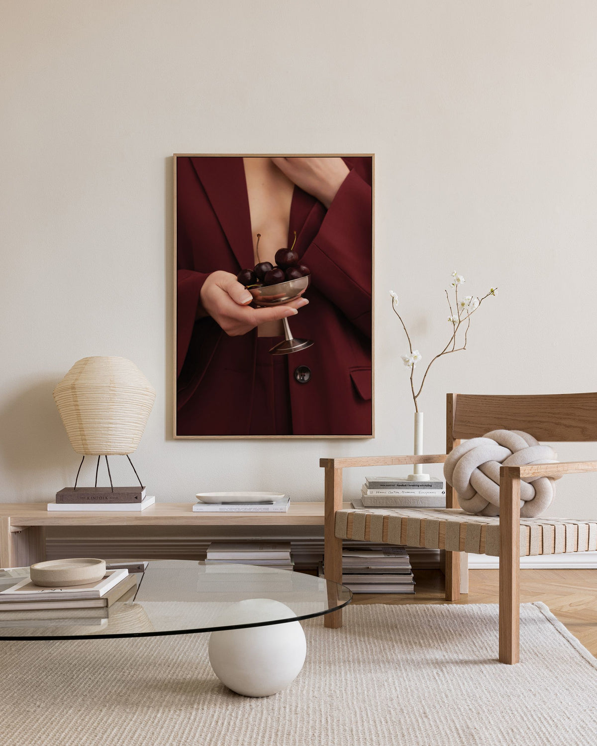 Ma Cherry Canvas print