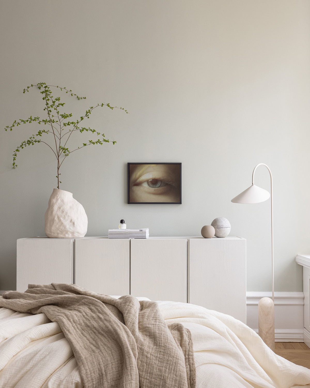 The Observer Canvas print
