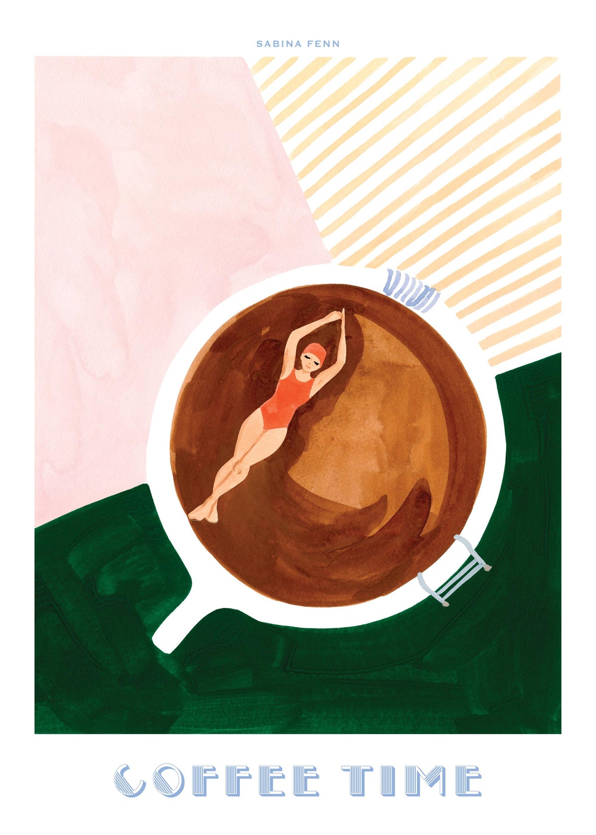 Sabina Fenn - Coffee Time Print