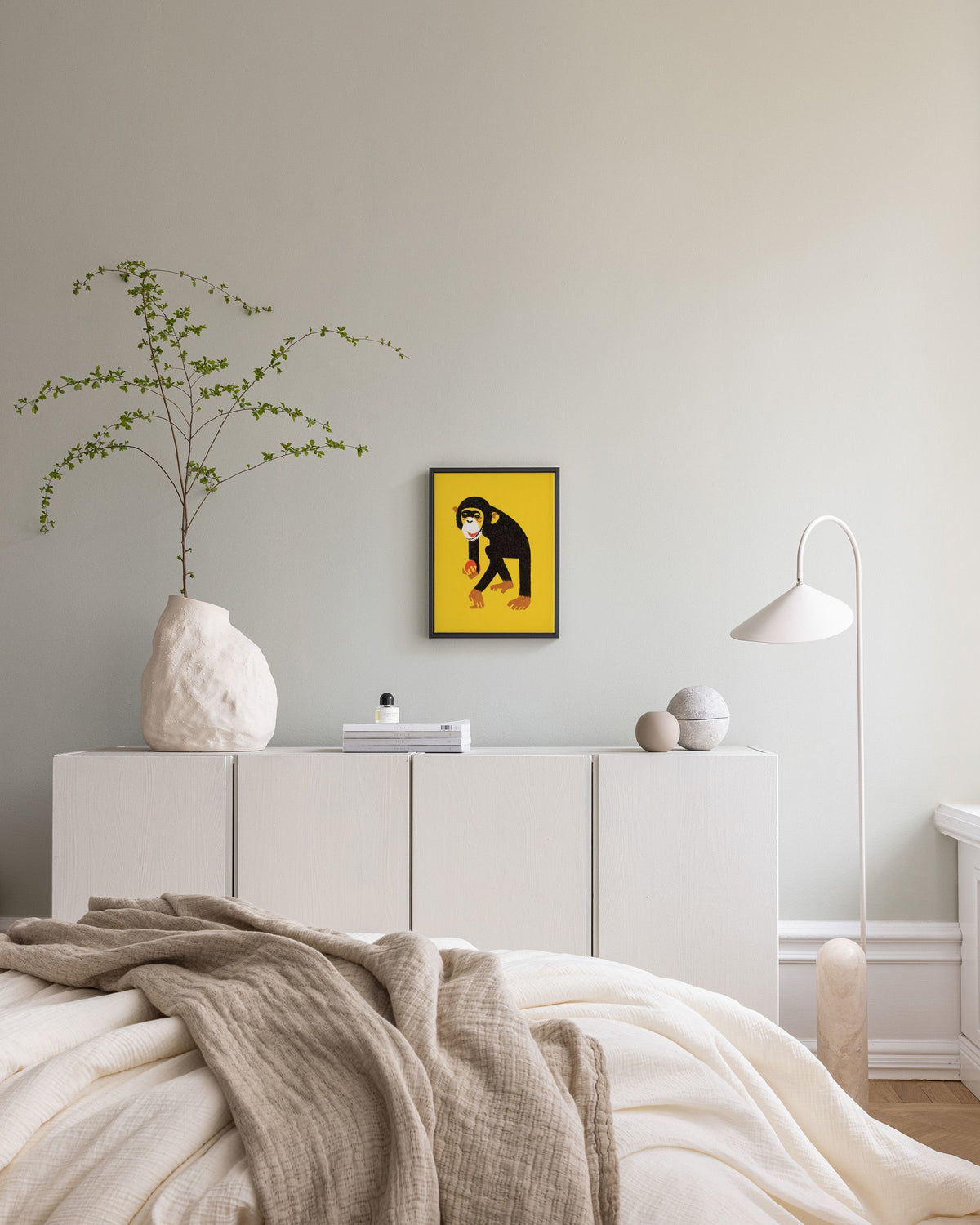 Vintage Monkey Canvas print