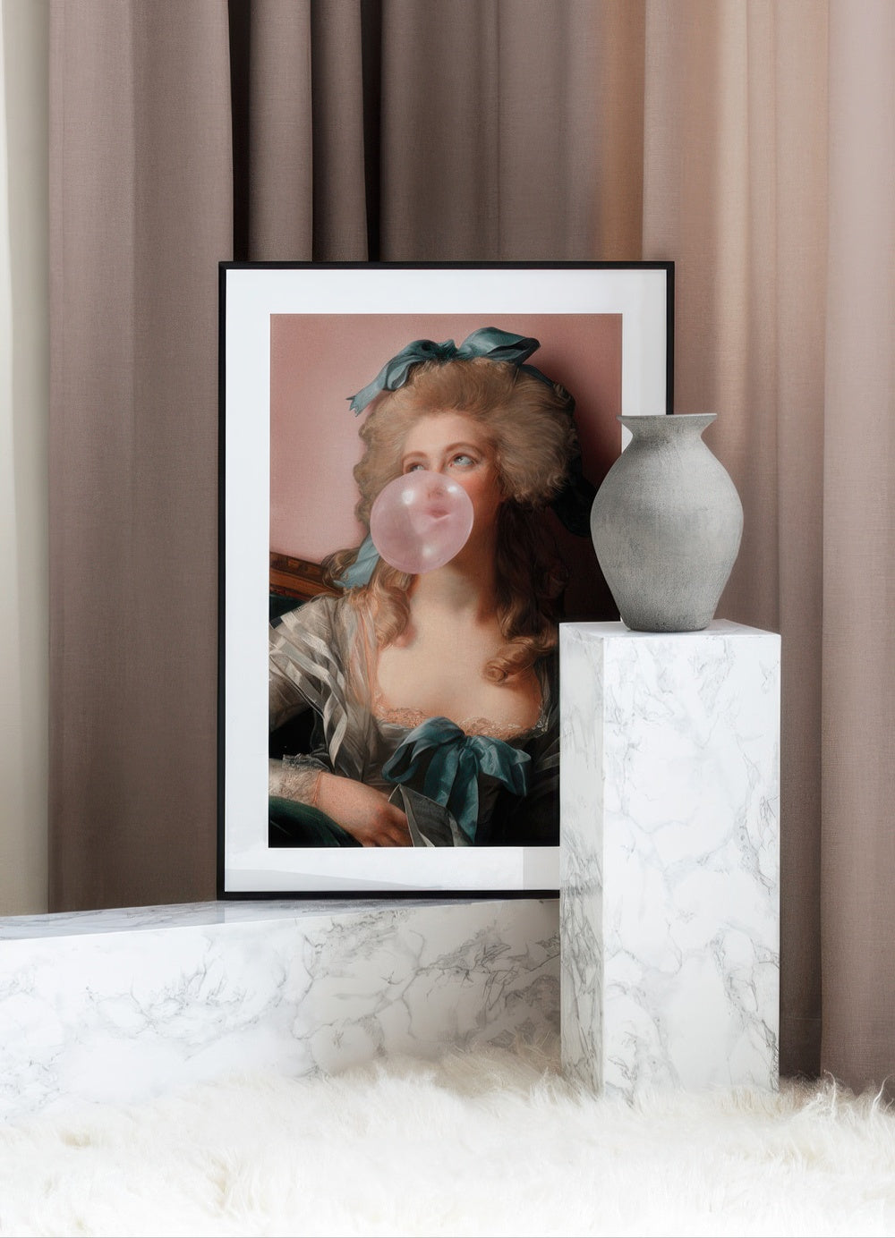 Jonas Loose - Bubblegum Princess Print