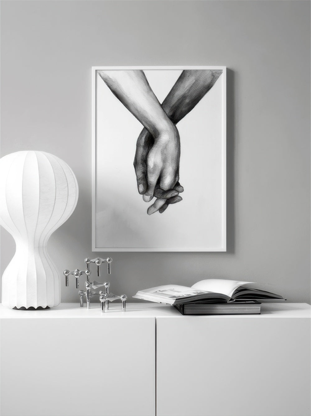 Watercolor Hands No1 Print