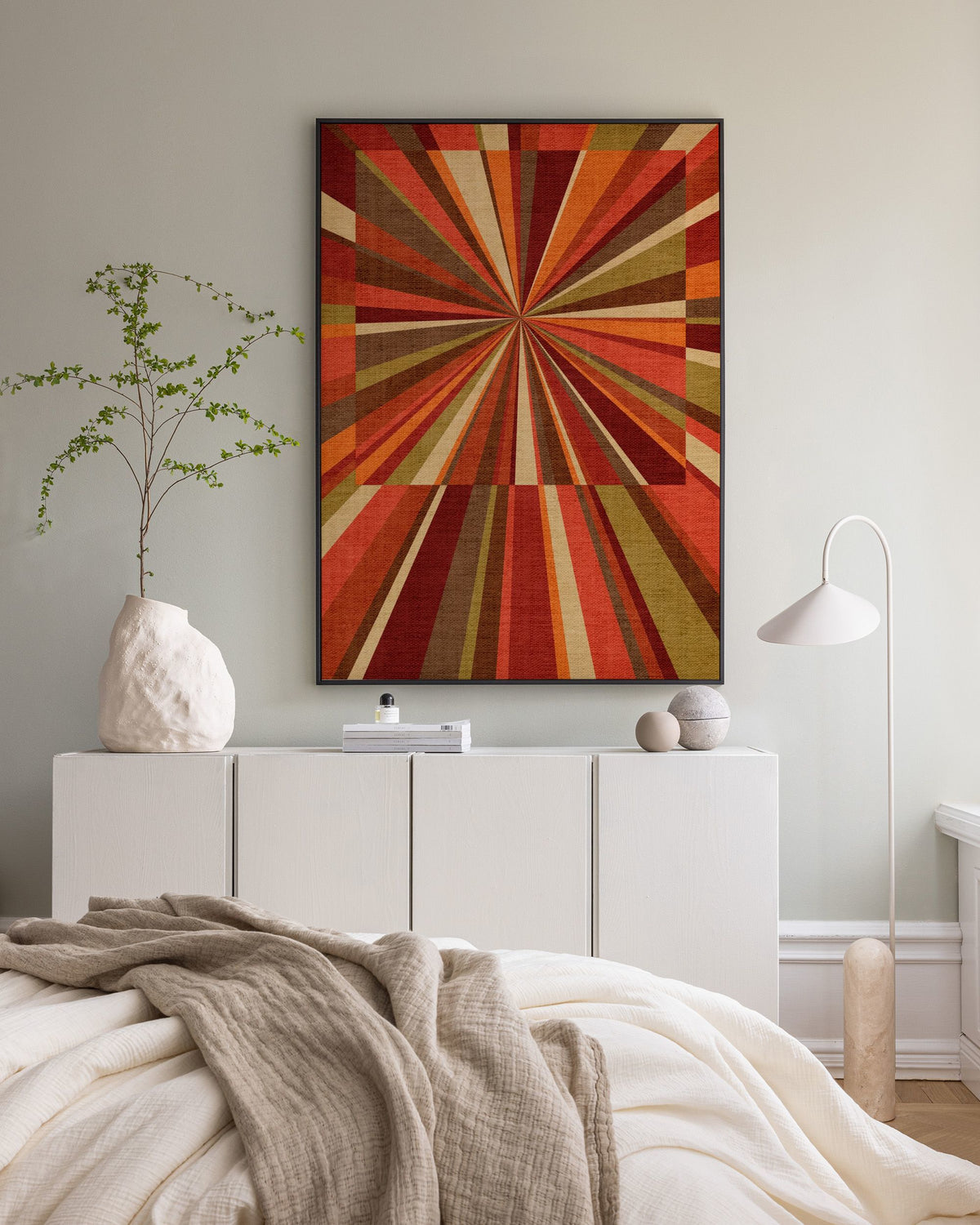 Supernova Canvas print