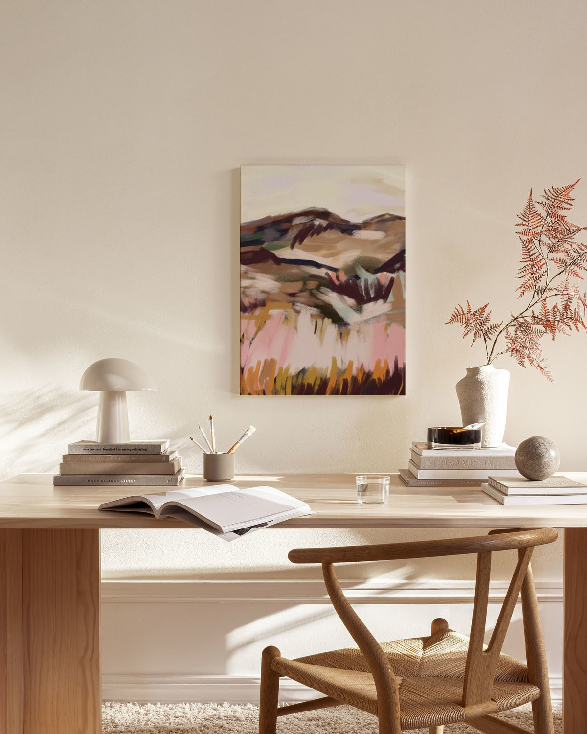 French Landscape No1 Canvas print