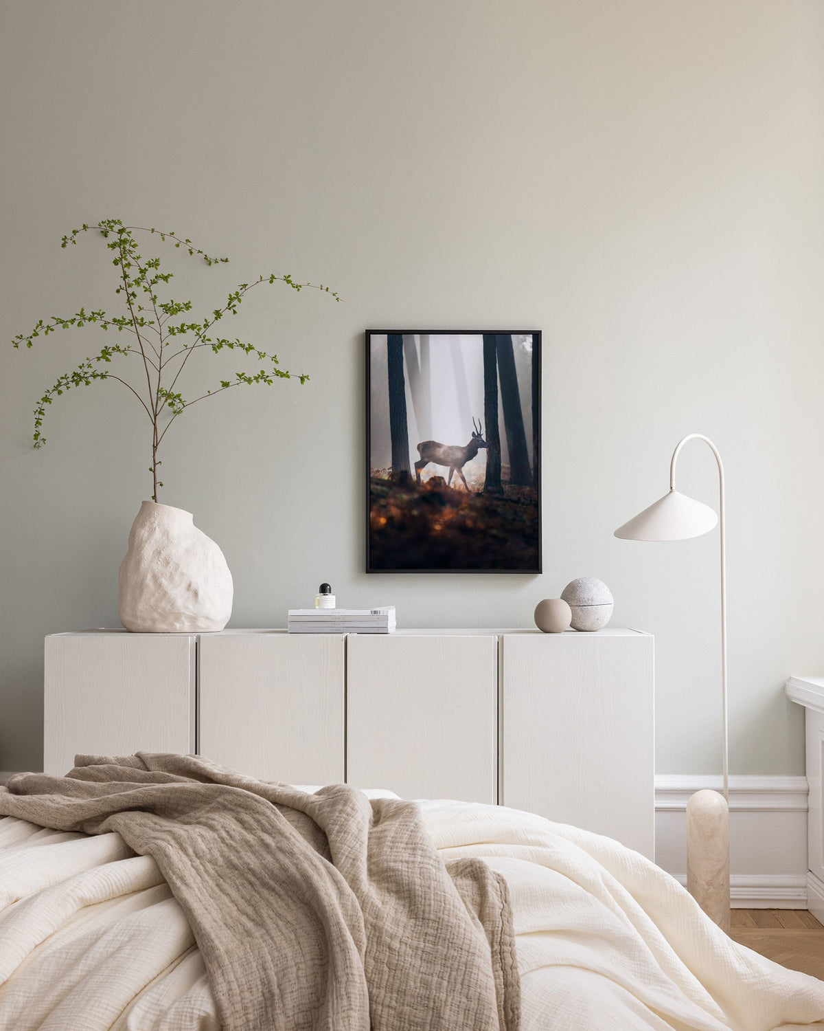 Red Deer Canvas print