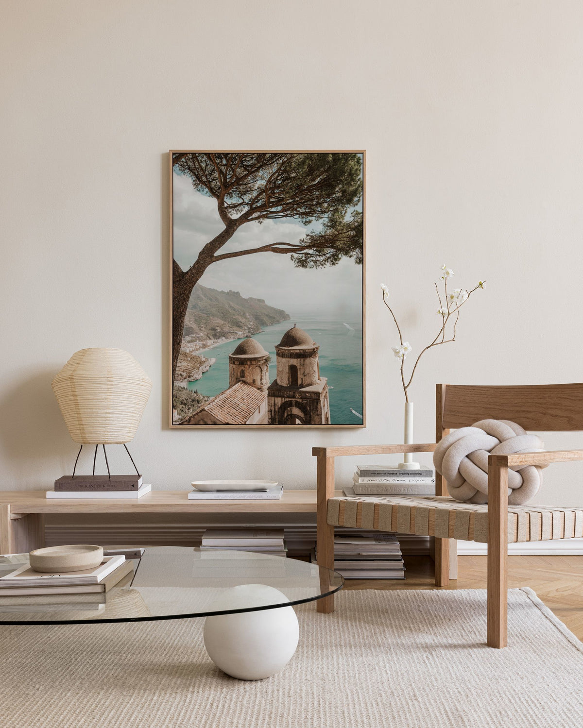 Villa Rudolfo View Canvas print