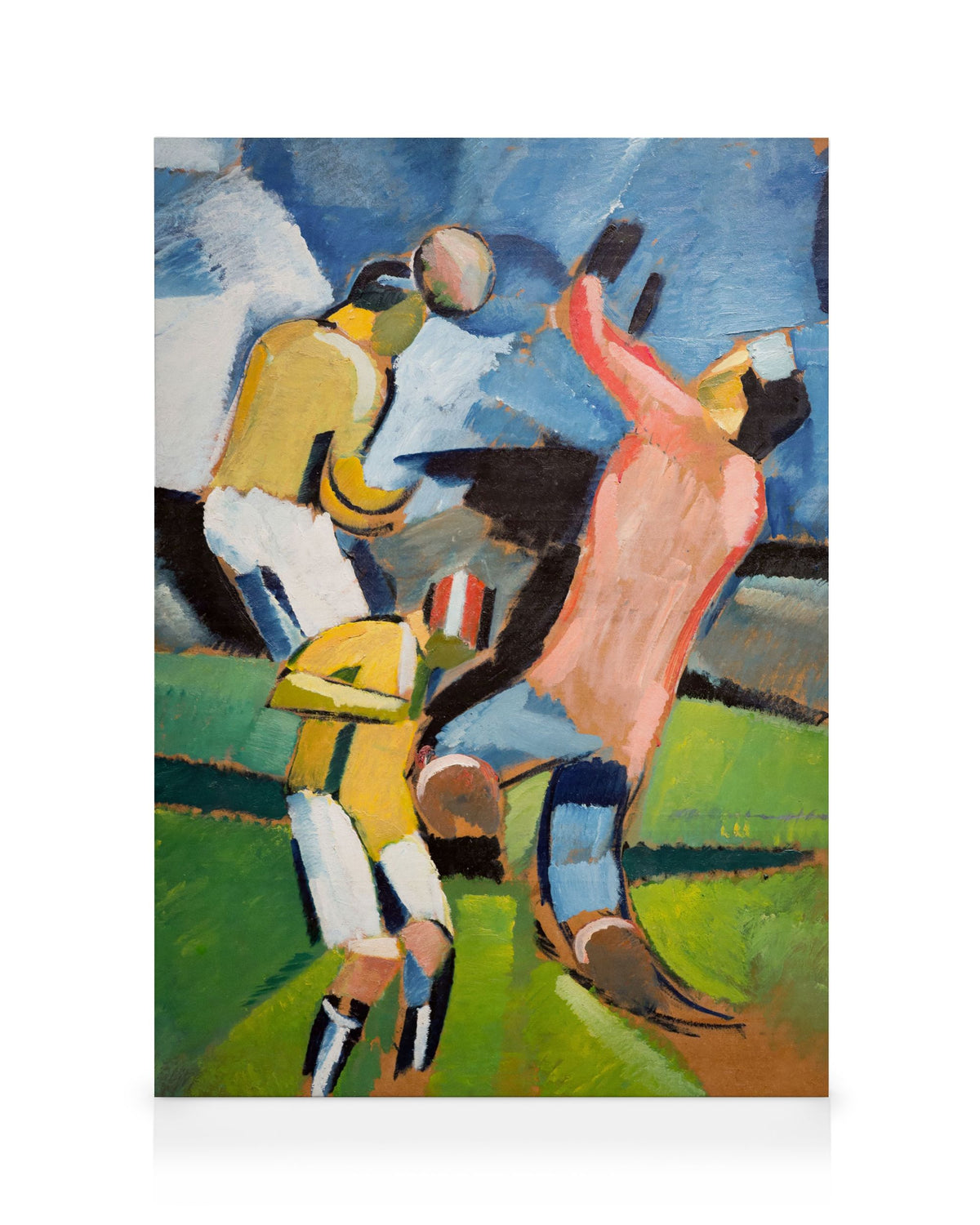 Harald Giersing - Football Players Canvas print