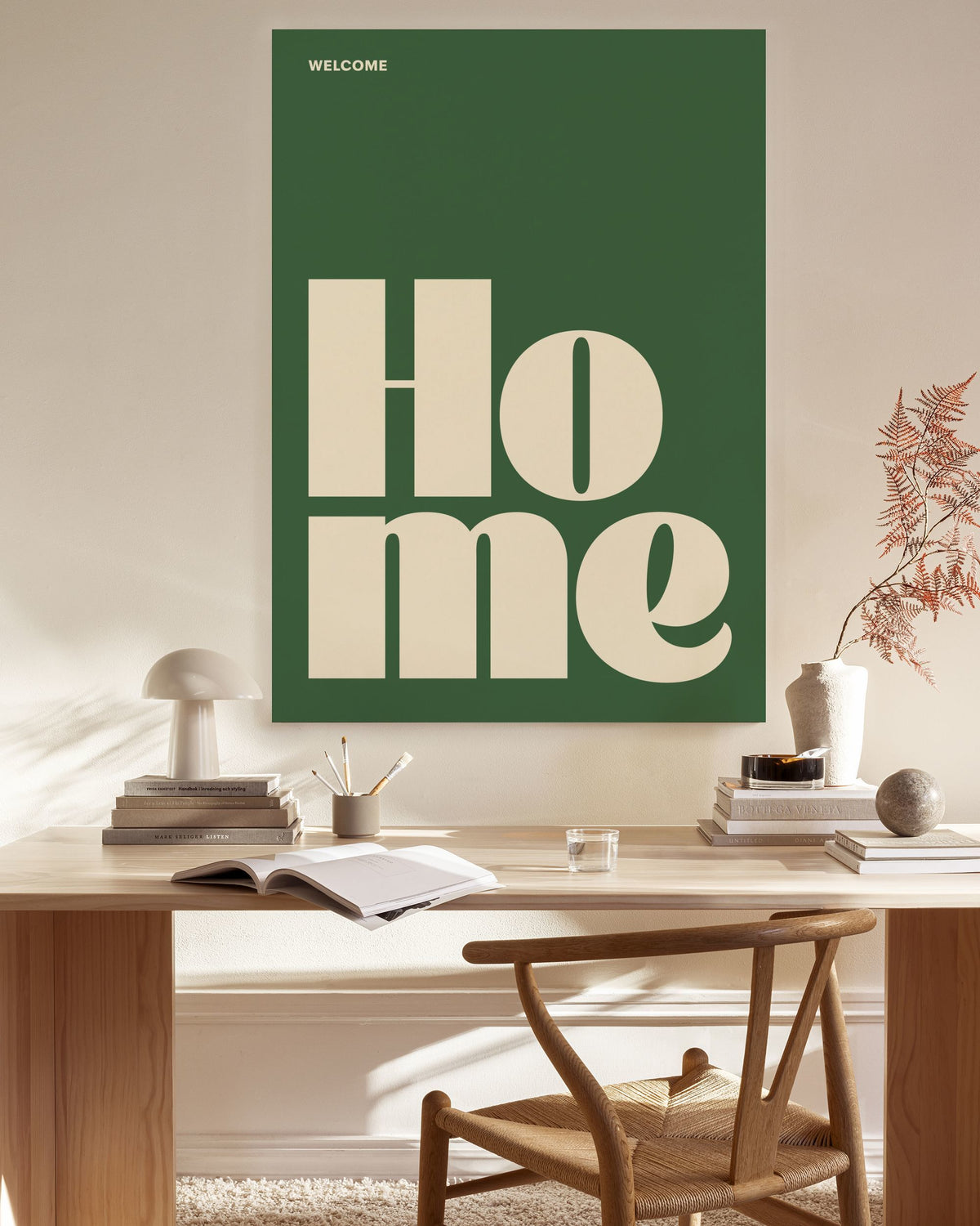 Welcome Home Canvas print