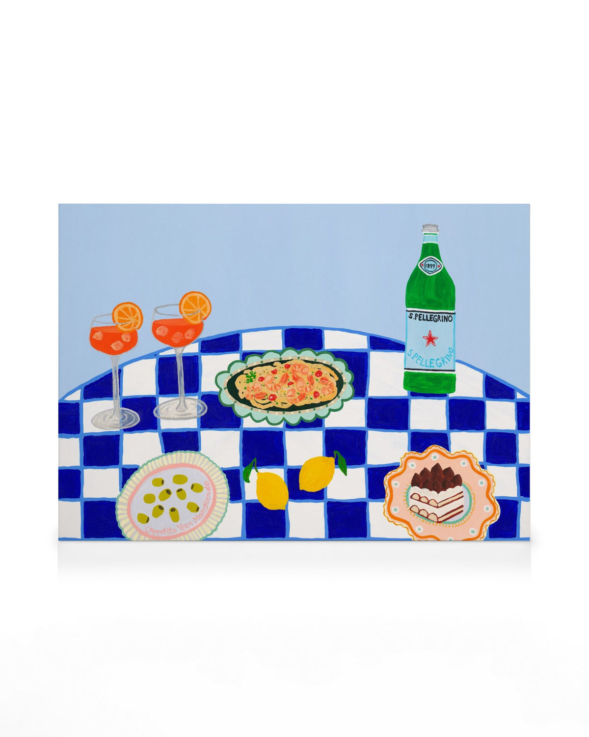 Britty Flynn - Italian Summer Canvas print