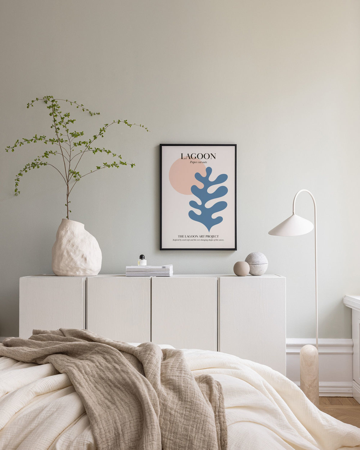 Lagoon No3 Canvas print