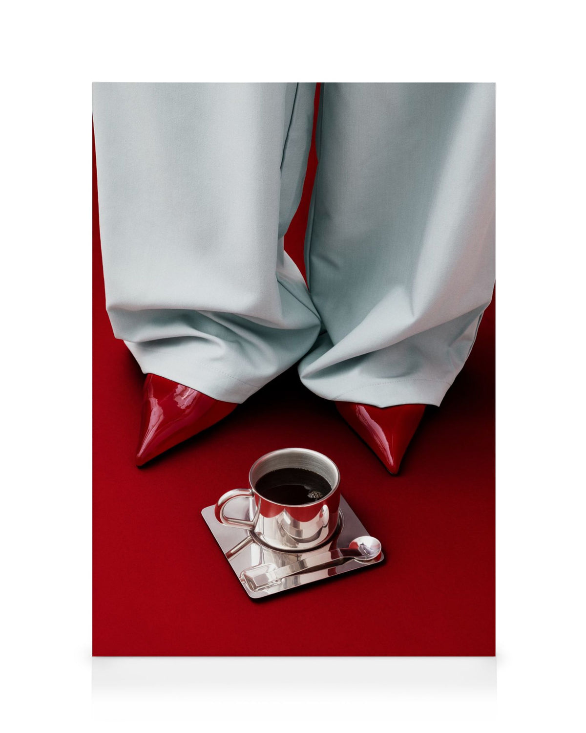 Caffeine and Confidence Canvas print